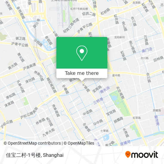 佳宝二村-1号楼 map