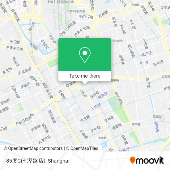 85度C(七莘路店) map