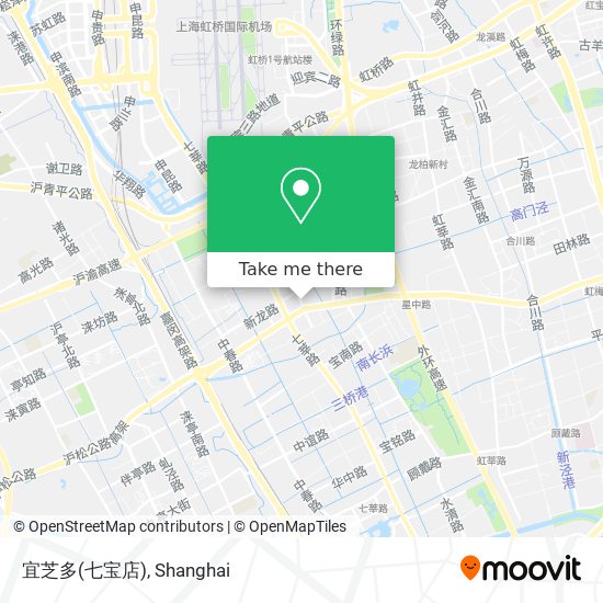 宜芝多(七宝店) map