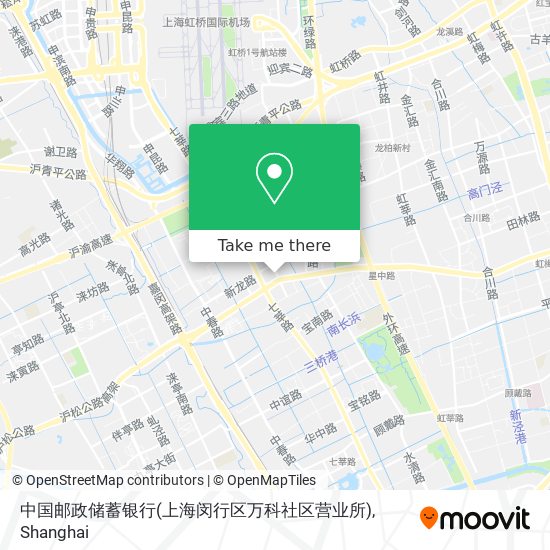 中国邮政储蓄银行(上海闵行区万科社区营业所) map
