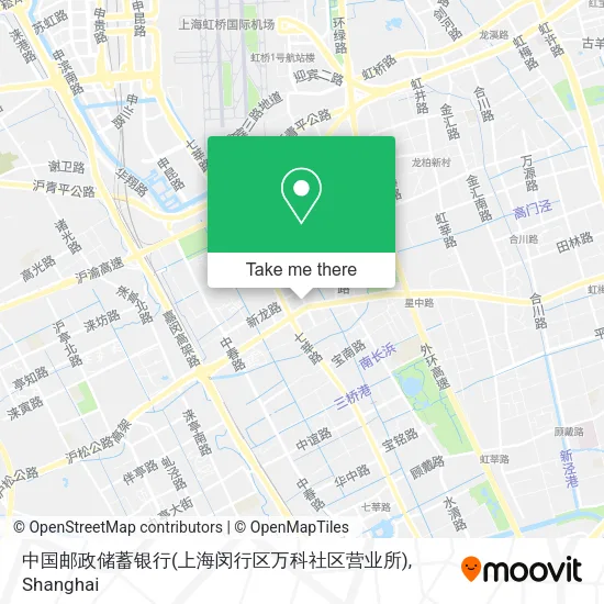 中国邮政储蓄银行(上海闵行区万科社区营业所) map