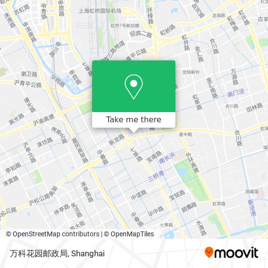 万科花园邮政局 map