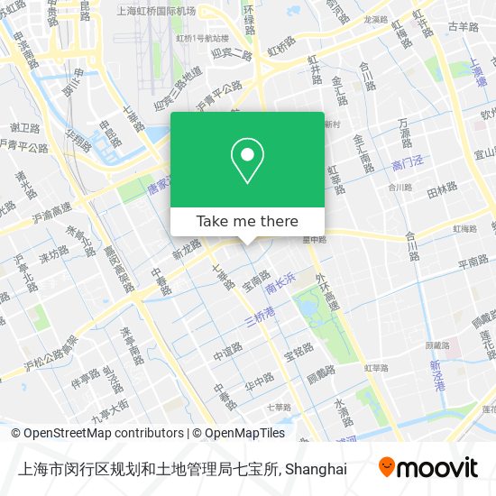 上海市闵行区规划和土地管理局七宝所 map