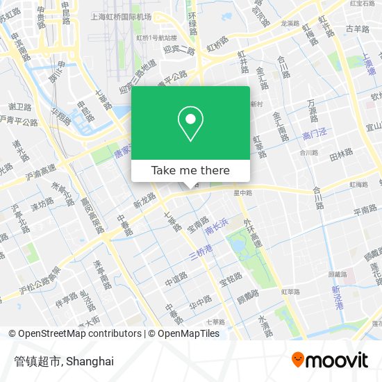 管镇超市 map