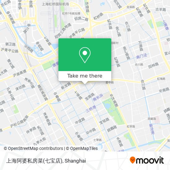 上海阿婆私房菜(七宝店) map