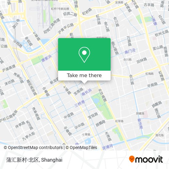 蒲汇新村-北区 map