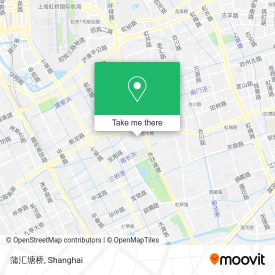 蒲汇塘桥 map