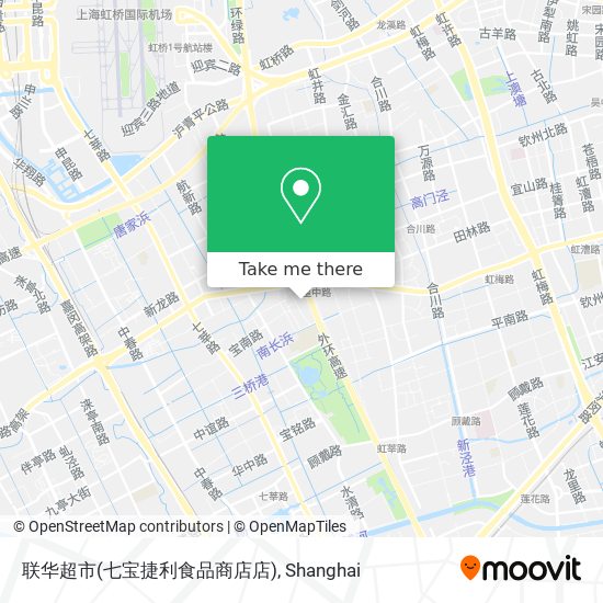 联华超市(七宝捷利食品商店店) map