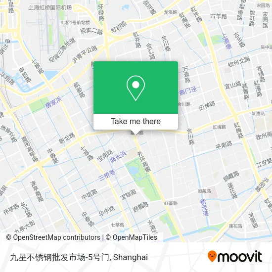 九星不锈钢批发市场-5号门 map