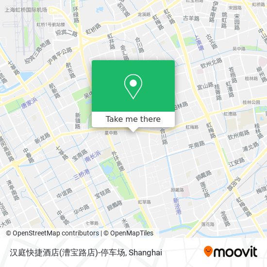 汉庭快捷酒店(漕宝路店)-停车场 map