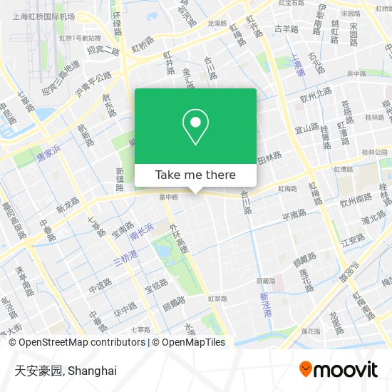 天安豪园 map