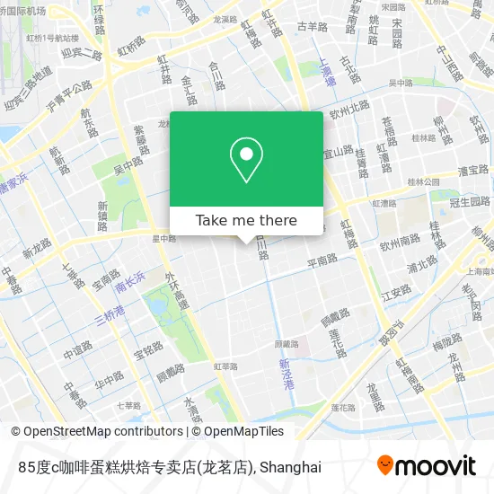 85度c咖啡蛋糕烘焙专卖店(龙茗店) map