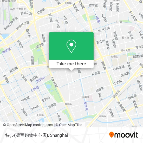 特步(漕宝购物中心店) map