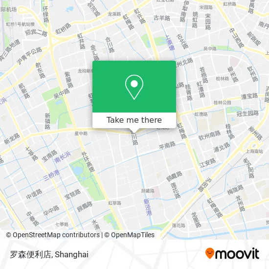 罗森便利店 map