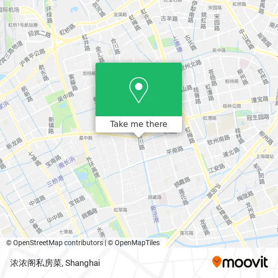 浓浓阁私房菜 map