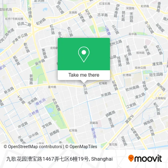 九歌花园漕宝路1467弄七区6幢19号 map
