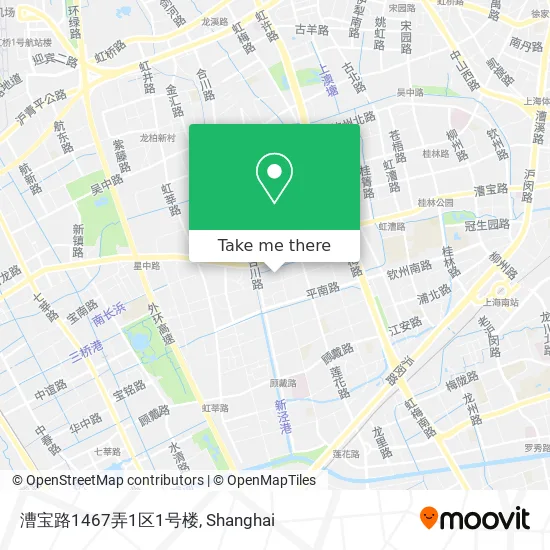 漕宝路1467弄1区1号楼 map