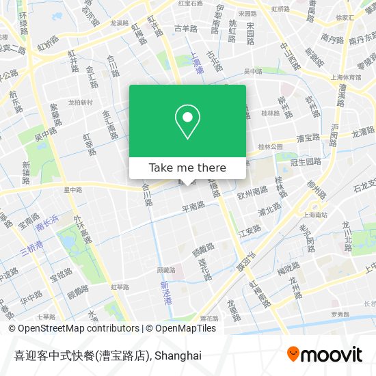 喜迎客中式快餐(漕宝路店) map
