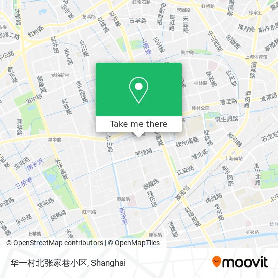 华一村北张家巷小区 map