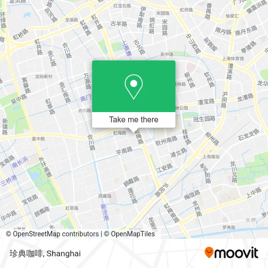 珍典咖啡 map