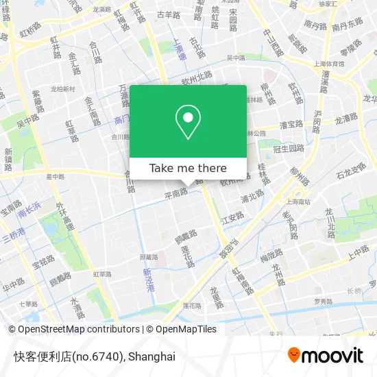快客便利店(no.6740) map
