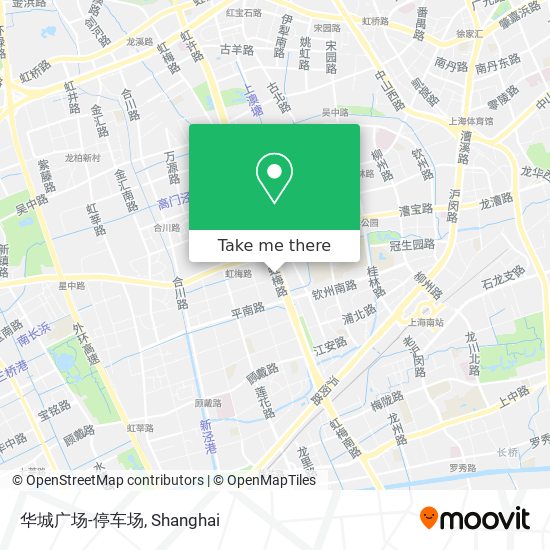 华城广场-停车场 map