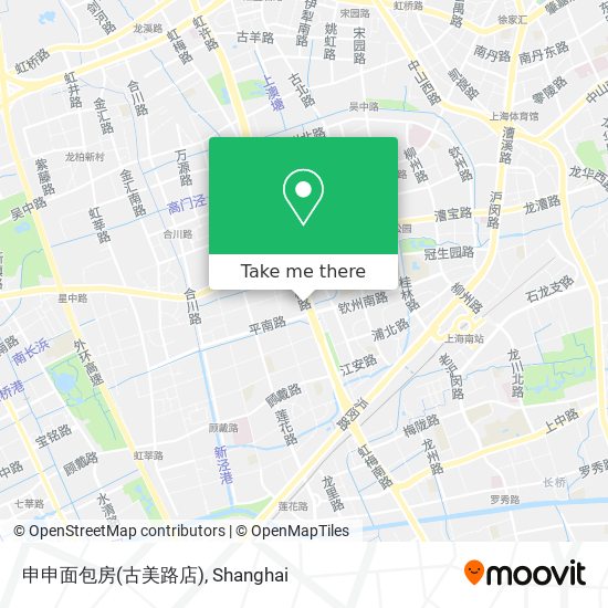 申申面包房(古美路店) map
