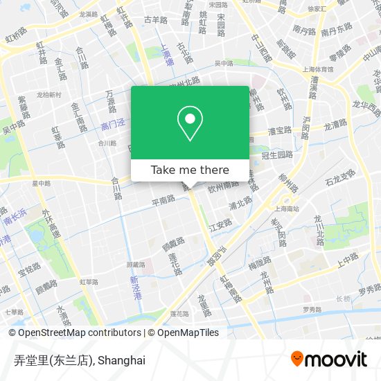 弄堂里(东兰店) map