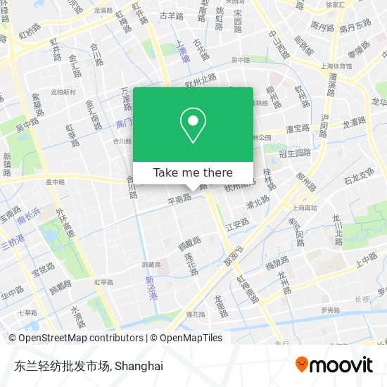 东兰轻纺批发市场 map