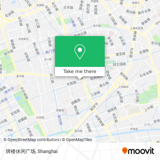 牌楼休闲广场 map