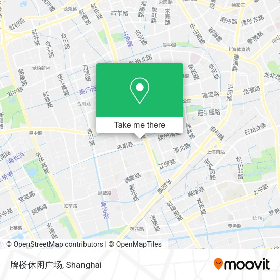 牌楼休闲广场 map