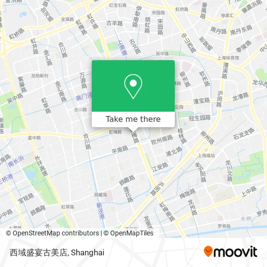 西域盛宴古美店 map