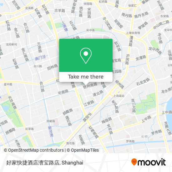 好家快捷酒店漕宝路店 map