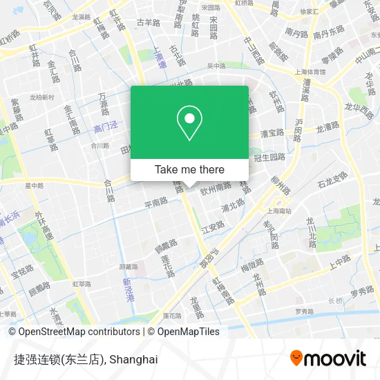 捷强连锁(东兰店) map