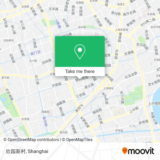 欣园新村 map