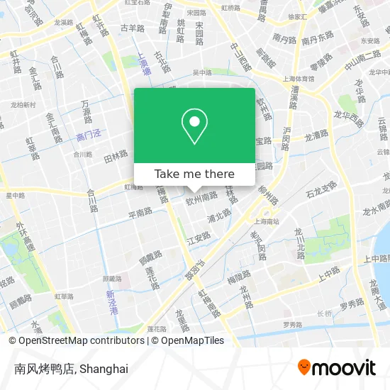 南风烤鸭店 map