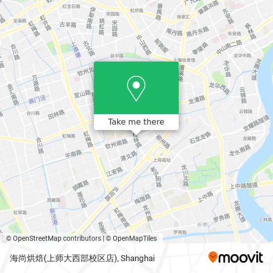 海尚烘焙(上师大西部校区店) map