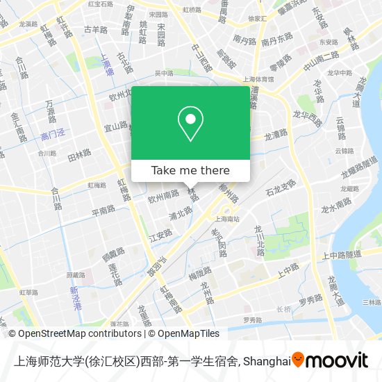 上海师范大学(徐汇校区)西部-第一学生宿舍 map
