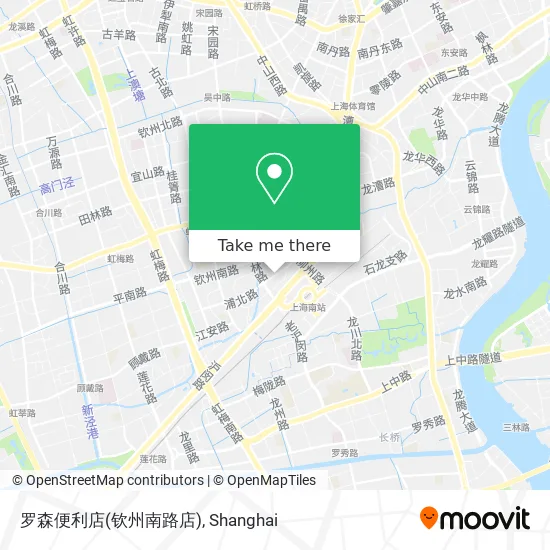 罗森便利店(钦州南路店) map