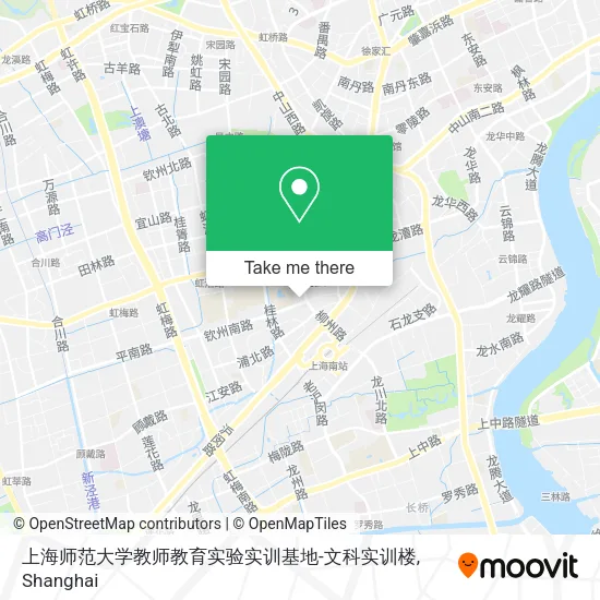 上海师范大学教师教育实验实训基地-文科实训楼 map