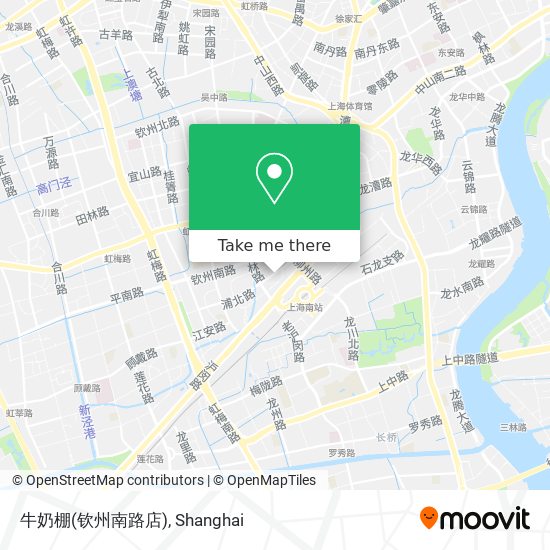 牛奶棚(钦州南路店) map