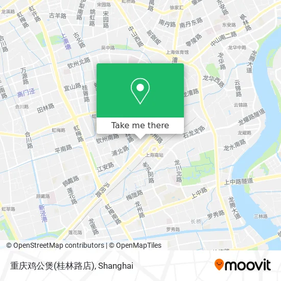 重庆鸡公煲(桂林路店) map