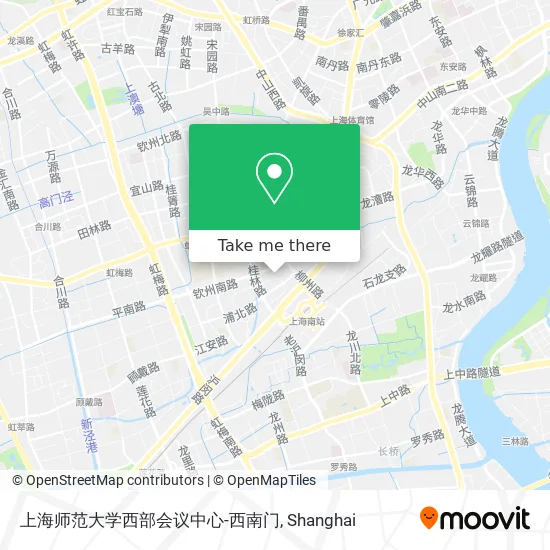 上海师范大学西部会议中心-西南门 map