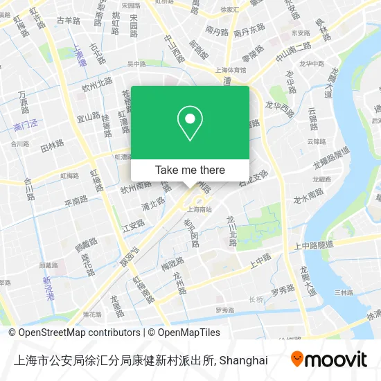 上海市公安局徐汇分局康健新村派出所 map