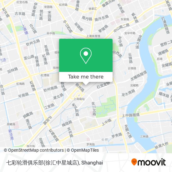 七彩轮滑俱乐部(徐汇中星城店) map