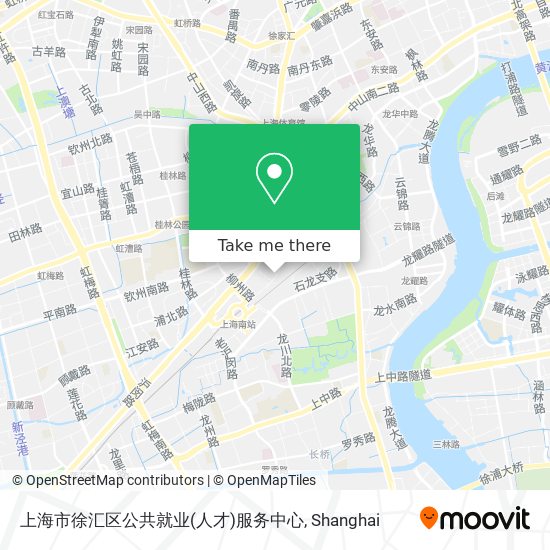 上海市徐汇区公共就业(人才)服务中心 map