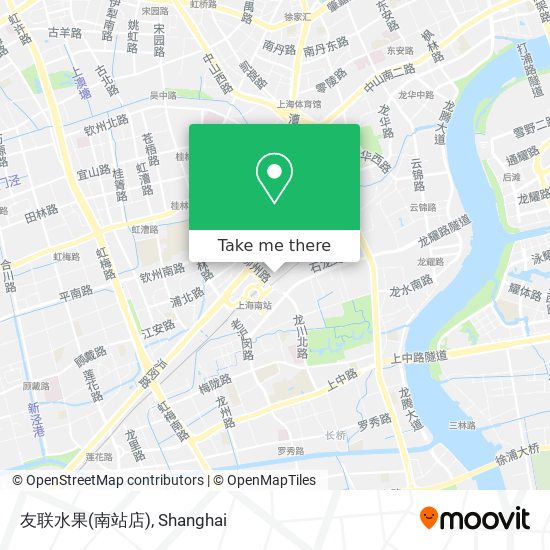 友联水果(南站店) map