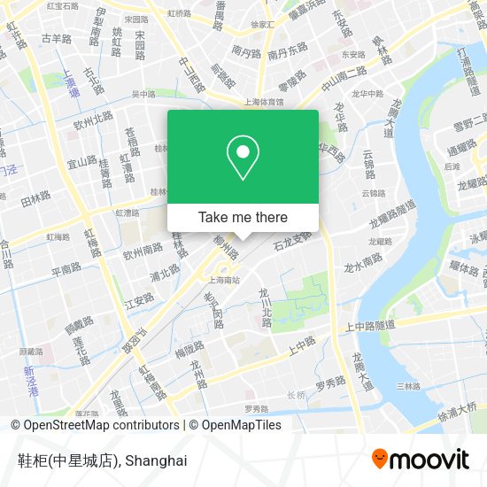 鞋柜(中星城店) map