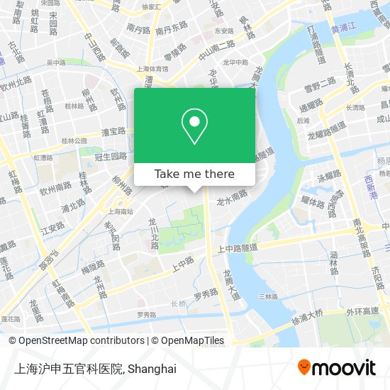 上海沪申五官科医院 map