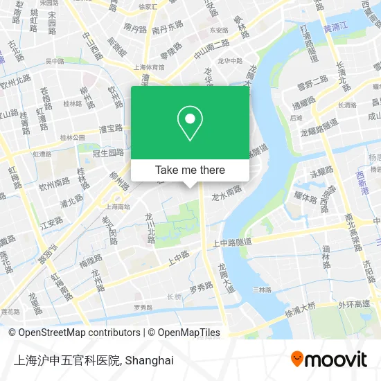 上海沪申五官科医院 map